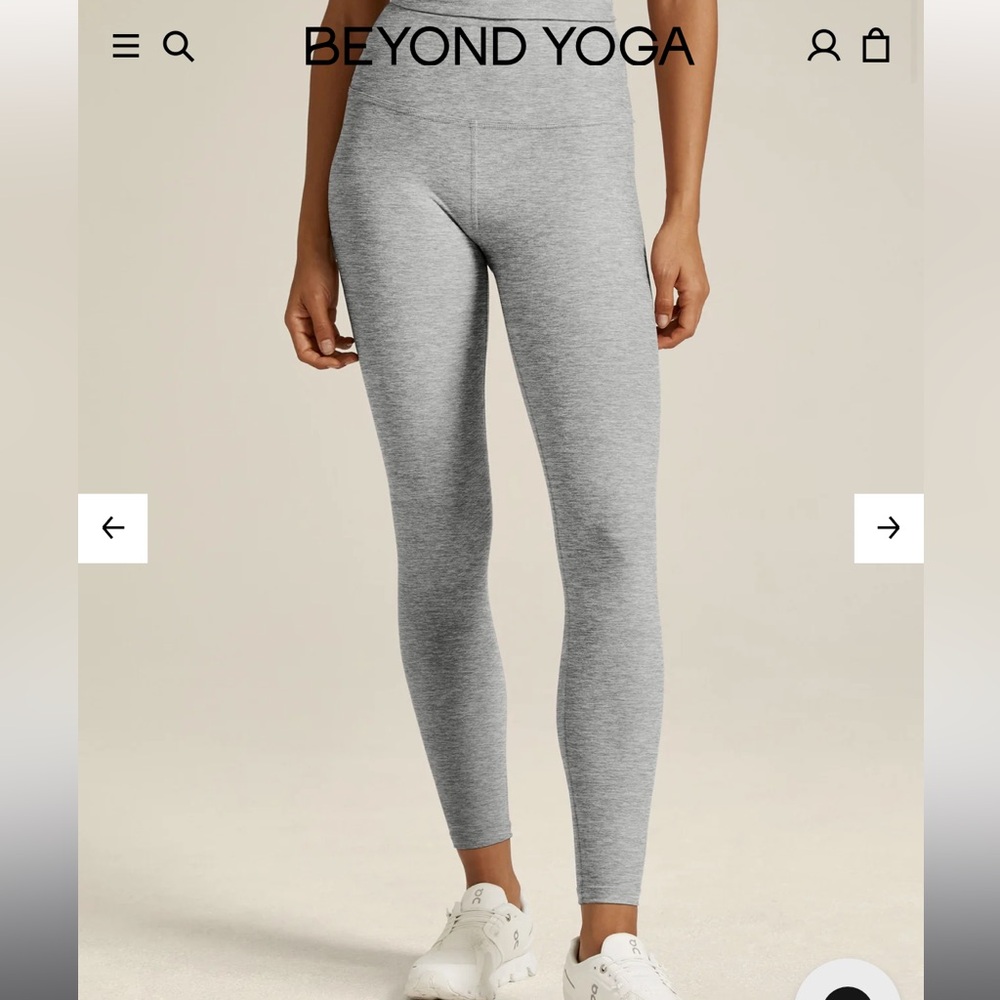 Beyond Yoga caught in the midi spacedye legging